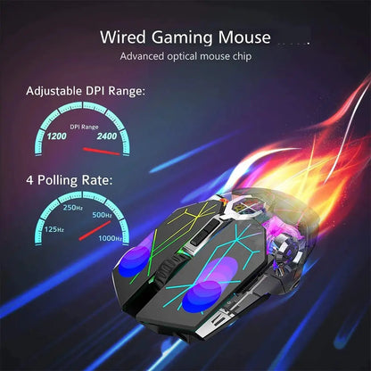 RGB Spectrum Wireless Gaming Mouse