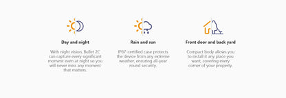 IMOU Outdoor Bullet Wifi Camera 2C 5MP