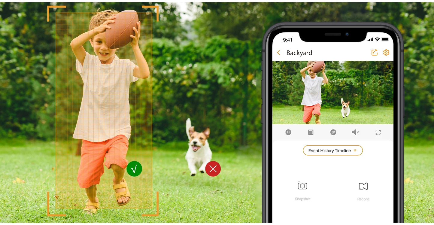 IMOU Outdoor Bullet Wifi Camera 2C 5MP
