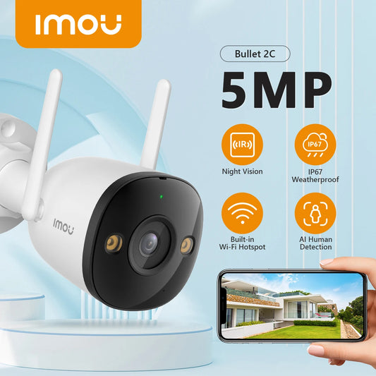 IMOU Outdoor Bullet Wifi Camera 2C 5MP