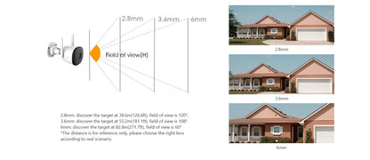 IMOU Outdoor Bullet Wifi Camera 2C 5MP