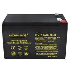 Securi-Prod Battery 12V 7.2Ah SLA - Electrinity Store