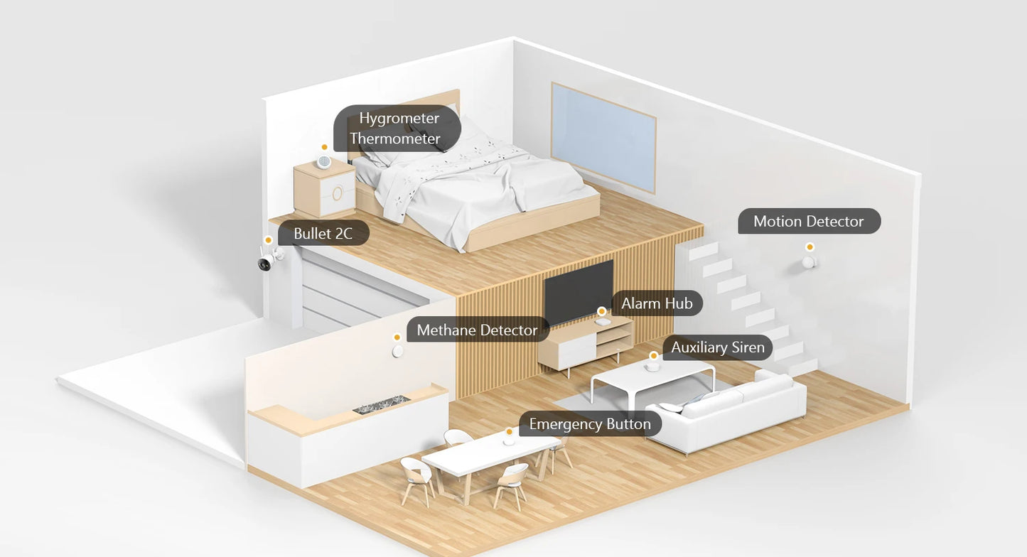 IMOU Outdoor Bullet Wifi Camera 2C 5MP
